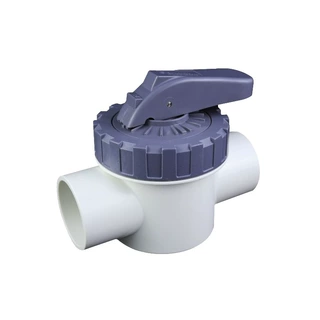 出口PVC阀 水处理球阀pvc diverter valve pvc ball valve