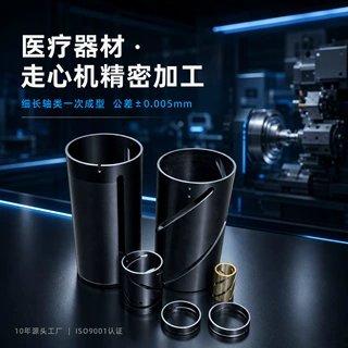 德致铝合金走心机加工CNC精密五金件数控车床定制公差0.01