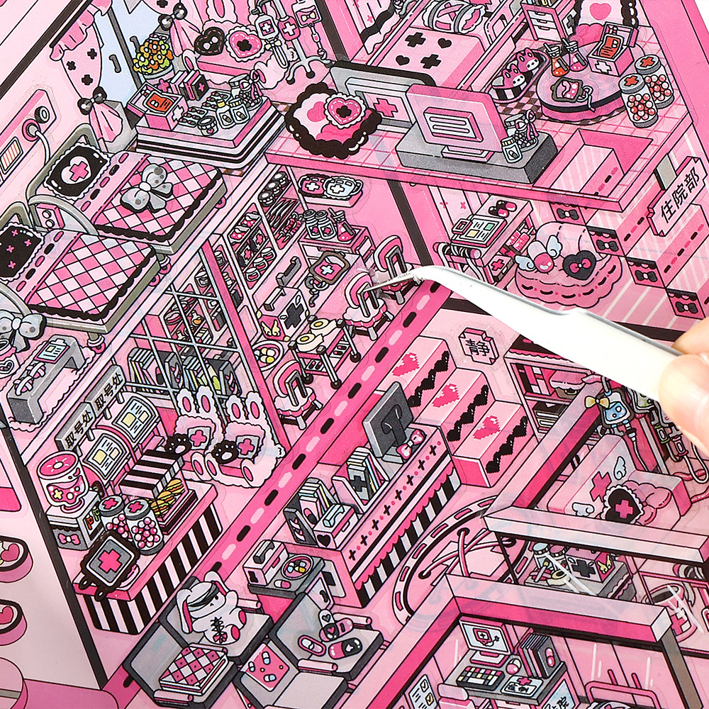 La pegatina de paisajismo de tarjeta blanca Infeel.MePET está abierta hoy