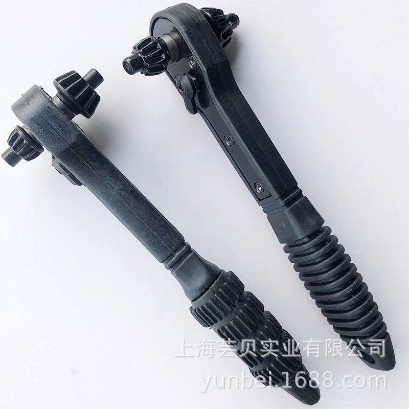 12,7 мм 17.5 мм ключ ключ гаечный ключ два в одном сверлильный патч ключ черный храповый ключ двойного назначения