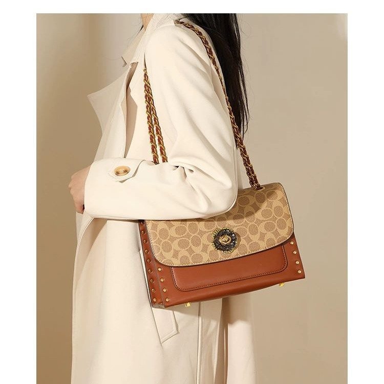 Bolso femenino 2024 nuevo bolso femenino de alta calidad de lujo ligero axila bolso femenino xiaozhongshan Camellia cadena hombro bolso de moda