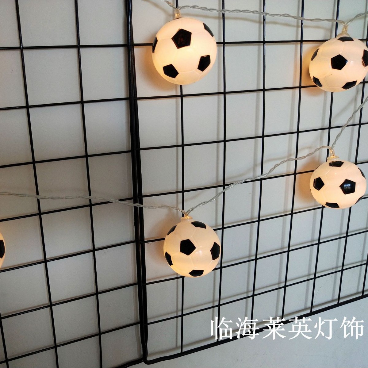 Fábrica directa led luces de cadena de fútbol Copa del Mundo tema bar KTV creativo luces decorativas