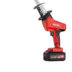 Delixi Electric Outdoor Handheld Saw Lithium Battery Household Logging Saw Small Rechargeable Saber Saw Reciprocating Saw