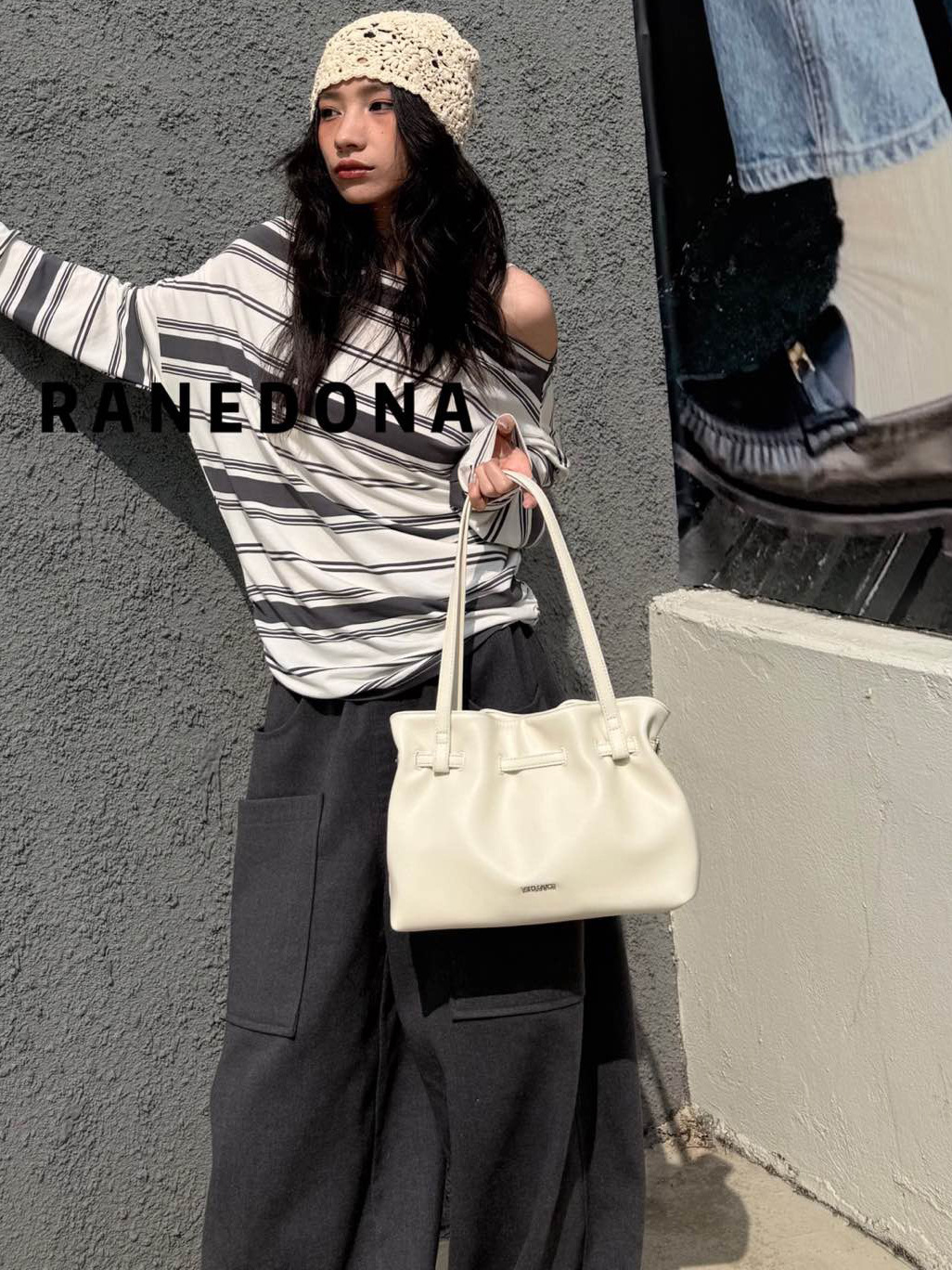 Soft Leather Pleated Cloud Tote Bag For Women 2026 New Hobo Shoulder Bag Large Capacity Underarm Dumpling Bag For Commuting - Thumbnail 7