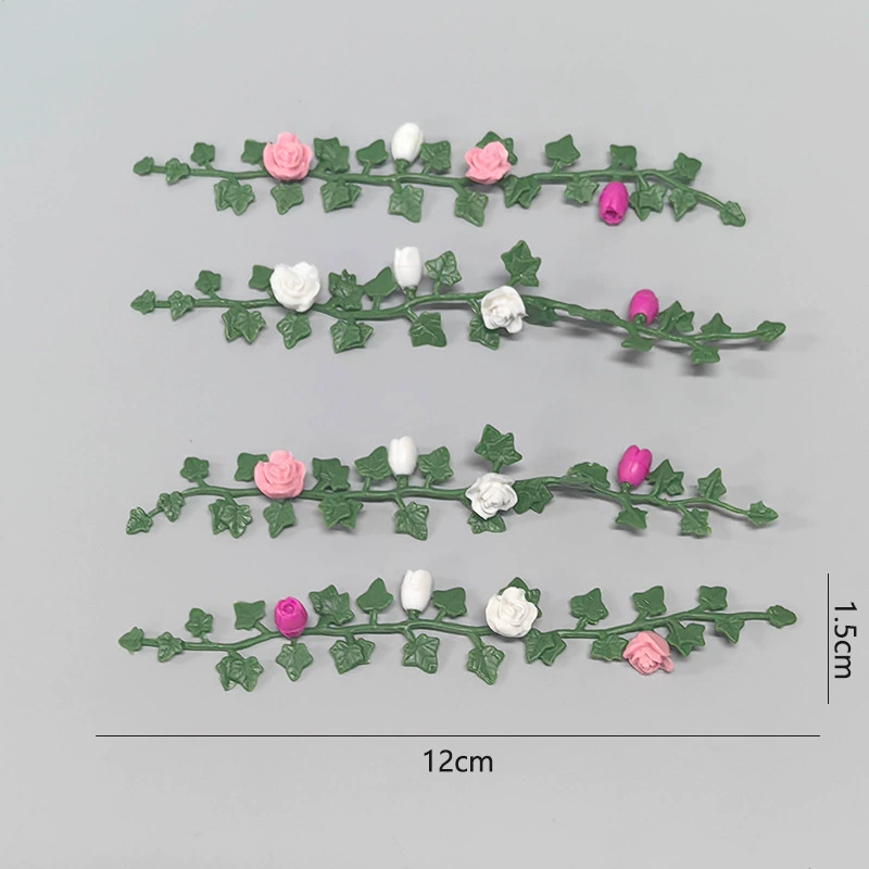 Small family artificial flowers, minifigure