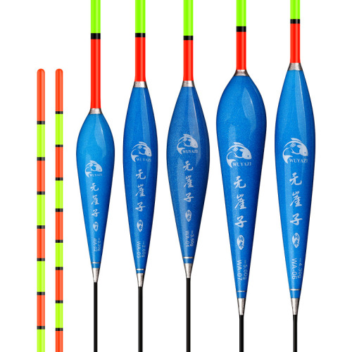 Thick hollow tail floating fish float, eye-catching thick tail, myopia fishing float, crucian carp polyculture buoy, long-range floating fishing gear