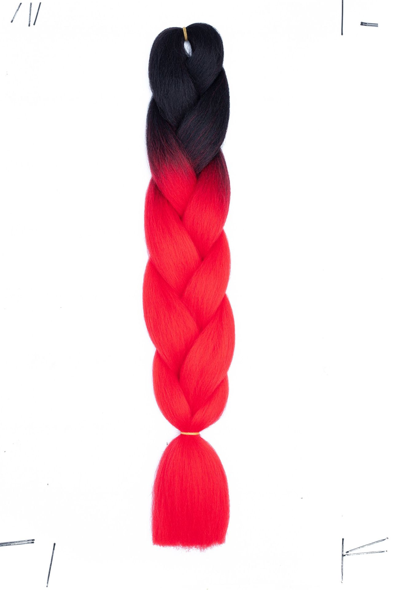 Trenza africana de colores para extensiones