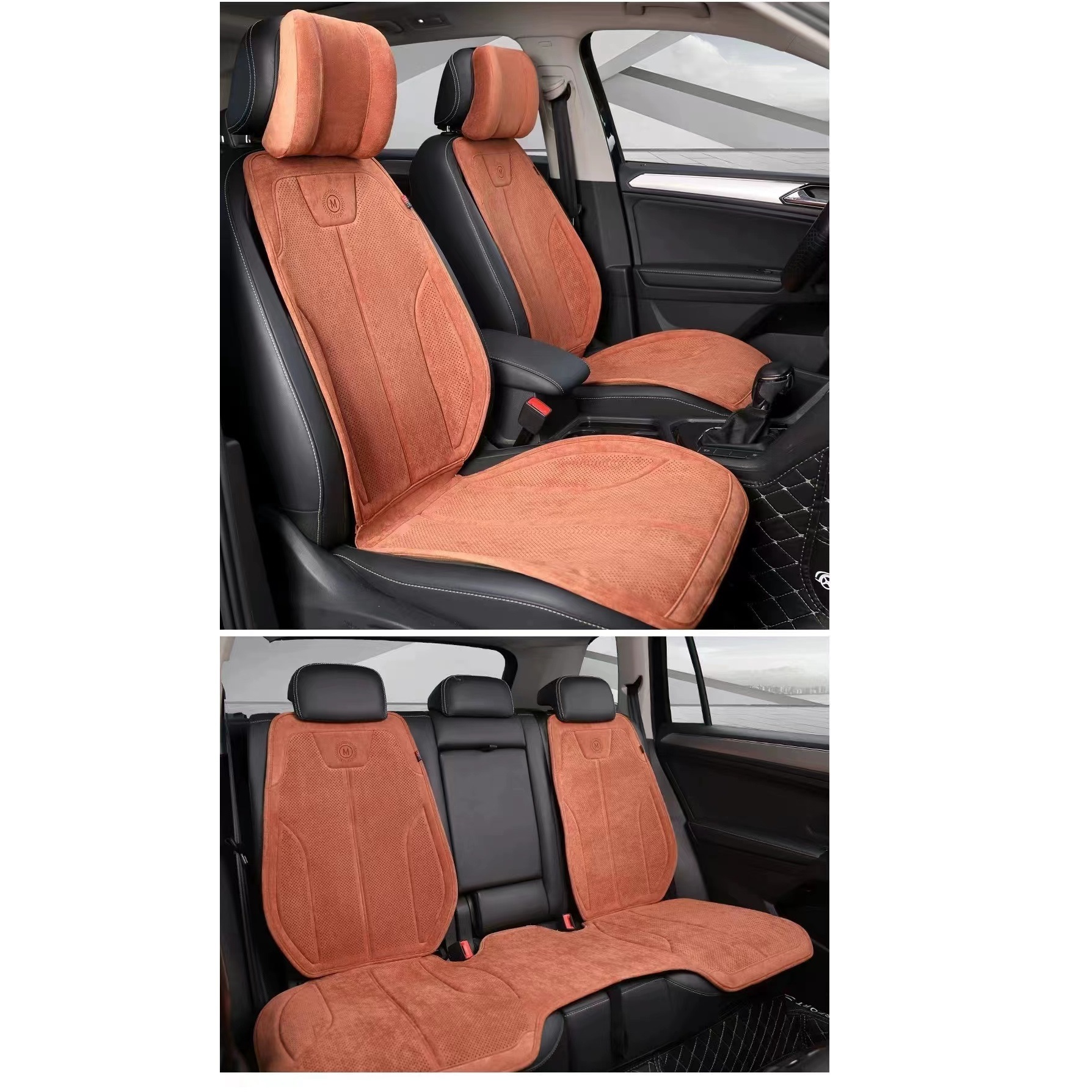 Seat cushion, seat cover: Universal Rams Latex Car - gold