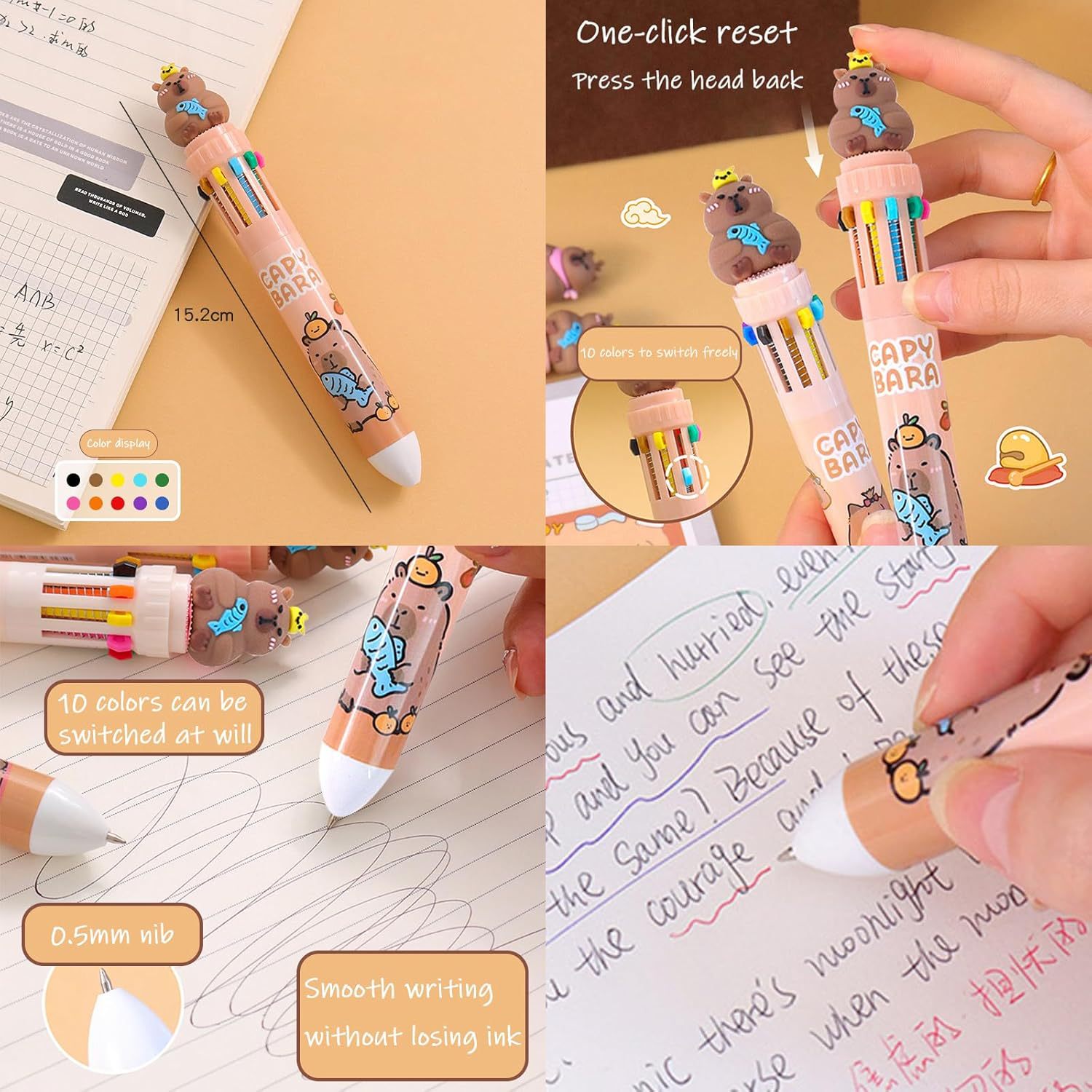 (Cross-border trading), plush pencil case, stationery, capacious school cute set 4