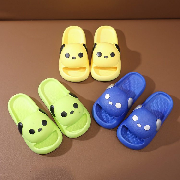 Children's Slippers Summer Girls Boys Cartoon Non-Slip Soft Bottom Kidsren's Indoor Home Toddler Kidsren's Slippers