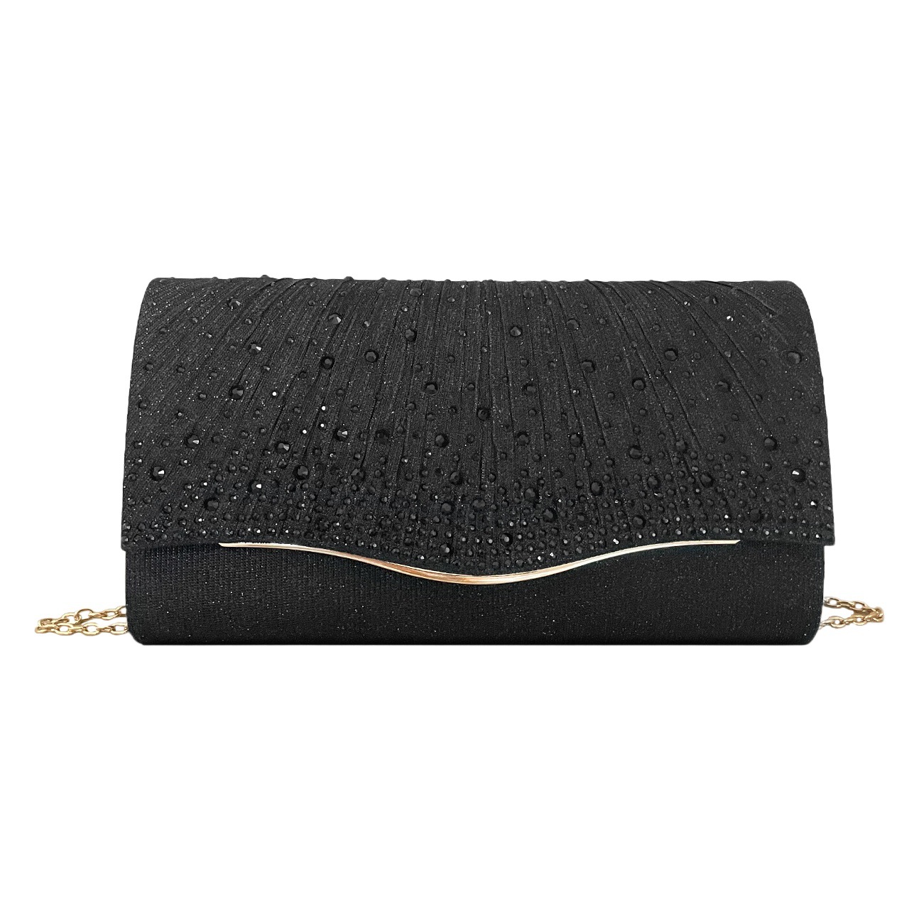 Factory Spot New Rhinestone Diamond Dress Bag Fashion Party Banquet Bag Ktv Bag Accessible Luxury Satchel Evening Bag