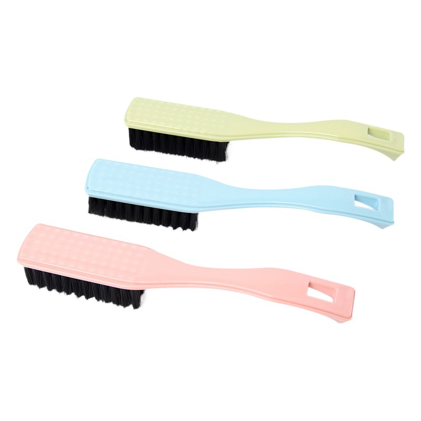 Color caramelo multifuncional zapato cepillo hogar simple suave piel zapato cepillo creativo mango largo cepillo dos yuanes tienda de suministro al por mayor