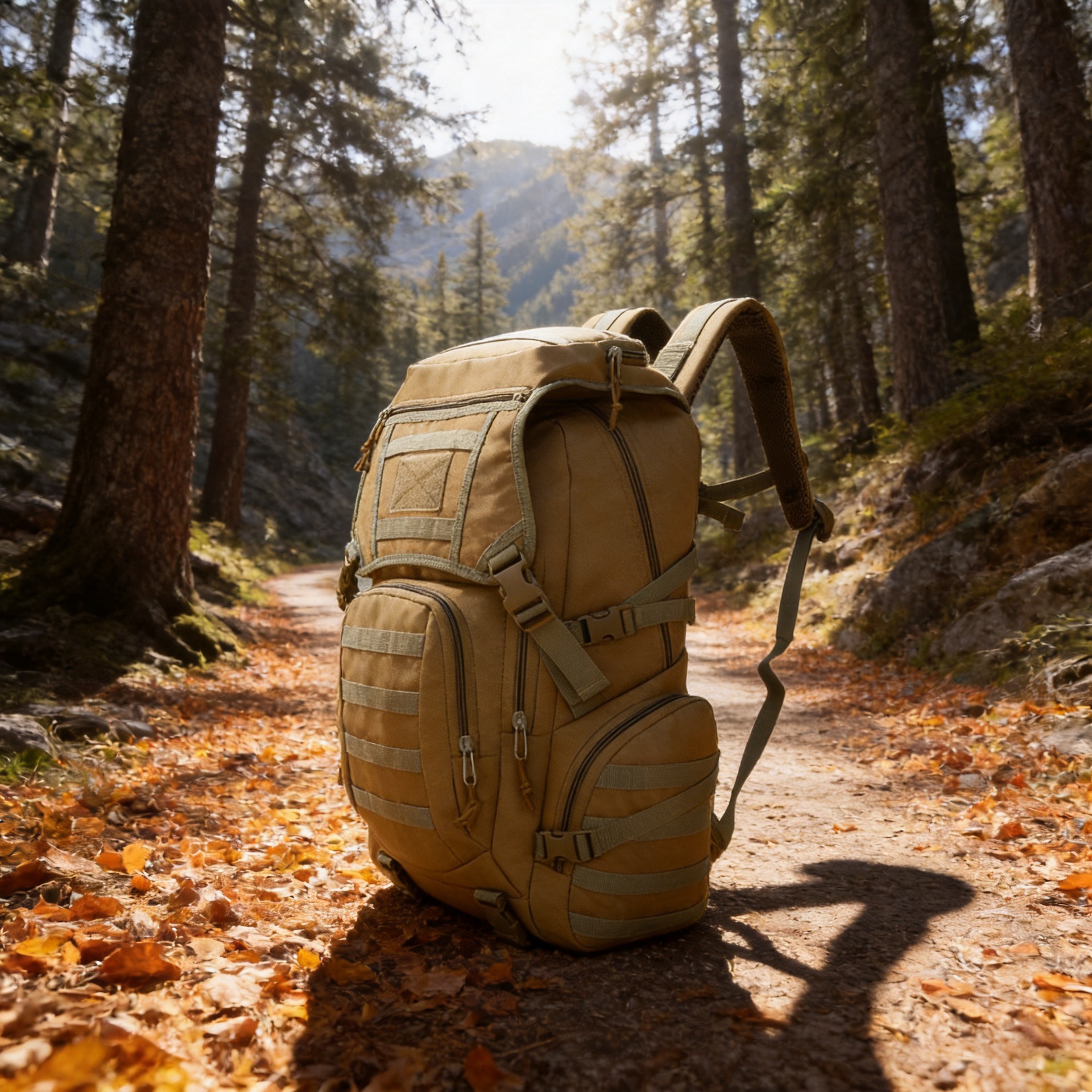 Fábrica al por mayor al aire libre pesada caminata bolsa de montaña 50 gran capacidad excursión mochila militar fan mochila táctica