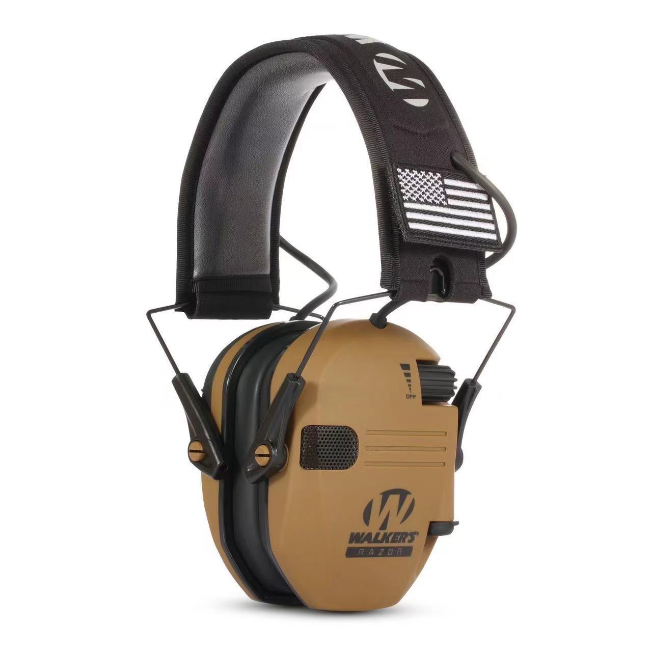Auriculares Tácticos de Cancelación de Ruido Plástico ABS Reducción de ruido para Caza y Tiro Táctico