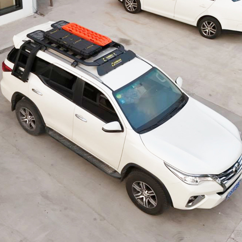 Rooftop Luggage Rack Ladder, Roof Crossbars, Luggage Frame, Off-Road Modification Parts, Expandable Roof Platform