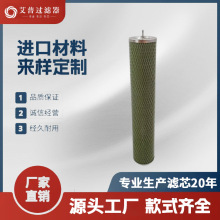 粉末烧结滤芯化工石化粉尘过滤筒LSS2F2H 微孔不锈钢粉末烧结滤芯