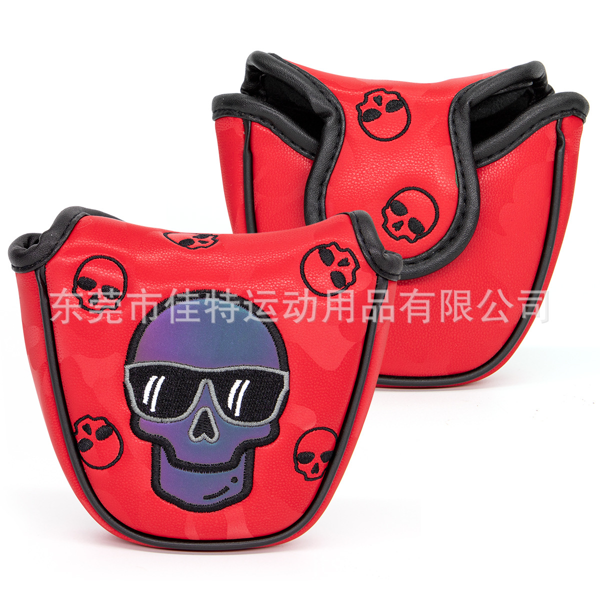 Cráneo cubierta del Club de Golf conjunto completo varilla de hierro N ° 1 calle pequeña pierna de pollo varilla de madera putter tapa protectora cubierta fábrica