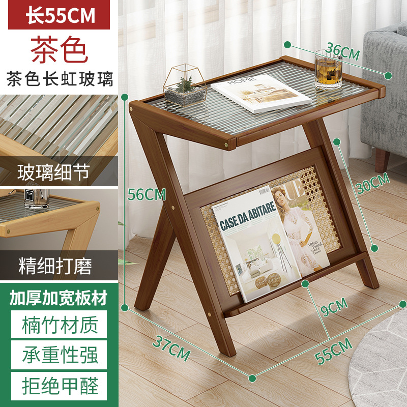 Mesa de té Luz de lujo pequeño apartamento mesa pequeña sala de té Mesa de té móvil sala de estar hogar simple moderno sofá mesa auxiliar