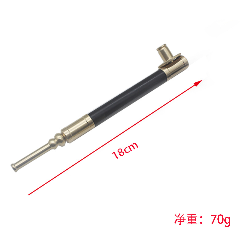 Gansu Fragrant Lanzhou Hookah Shanxi Inner Mongolia Traditional Pipe Old-fashioned Smoking Pot One-shot Cigarette Rod Hookah Rod 2