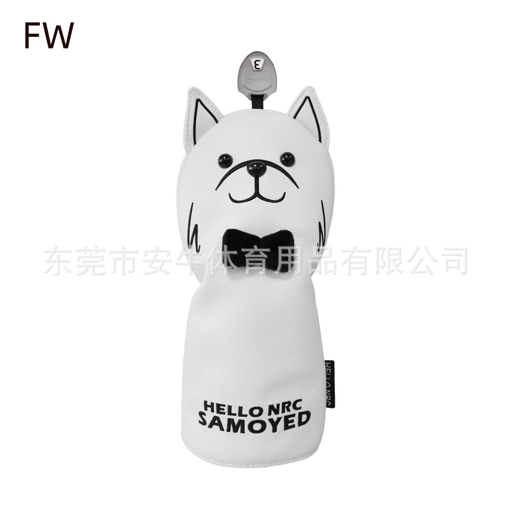 흰색과 검은 색 페어웨이 우드 (FW)