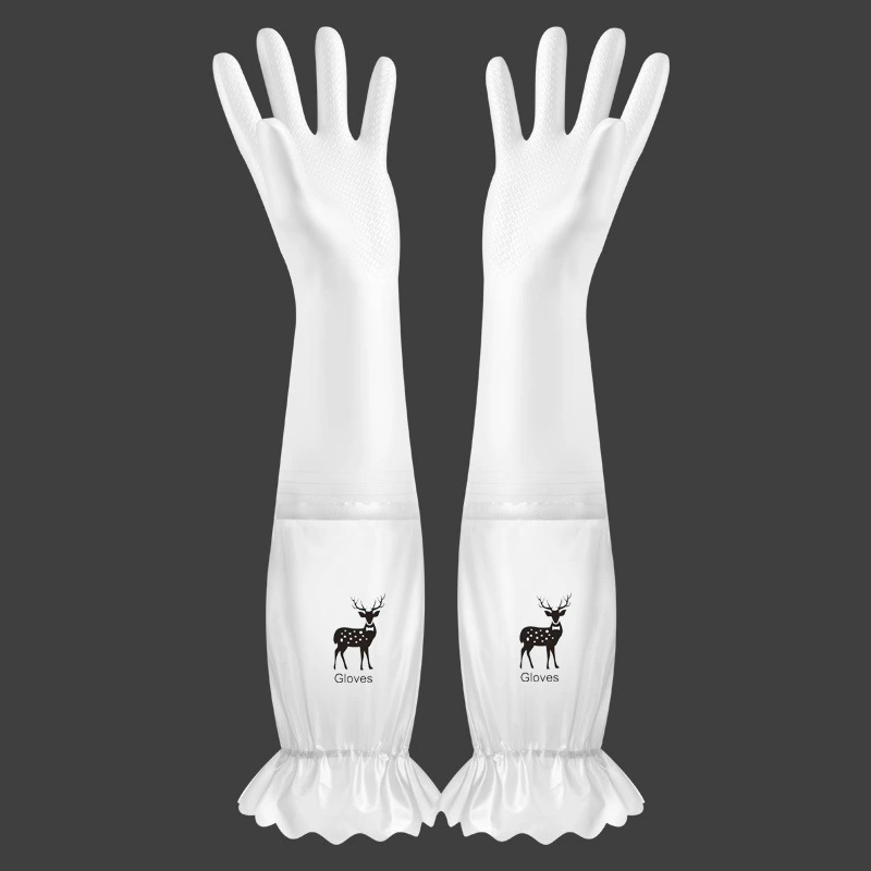 Passing white lotus glove