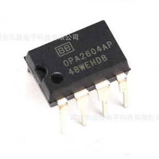 ȫ��ԭ�b ֱ�� OPA2604AP DIP-8 20MHz 2���Ŵ��� �\��Ŵ���оƬ