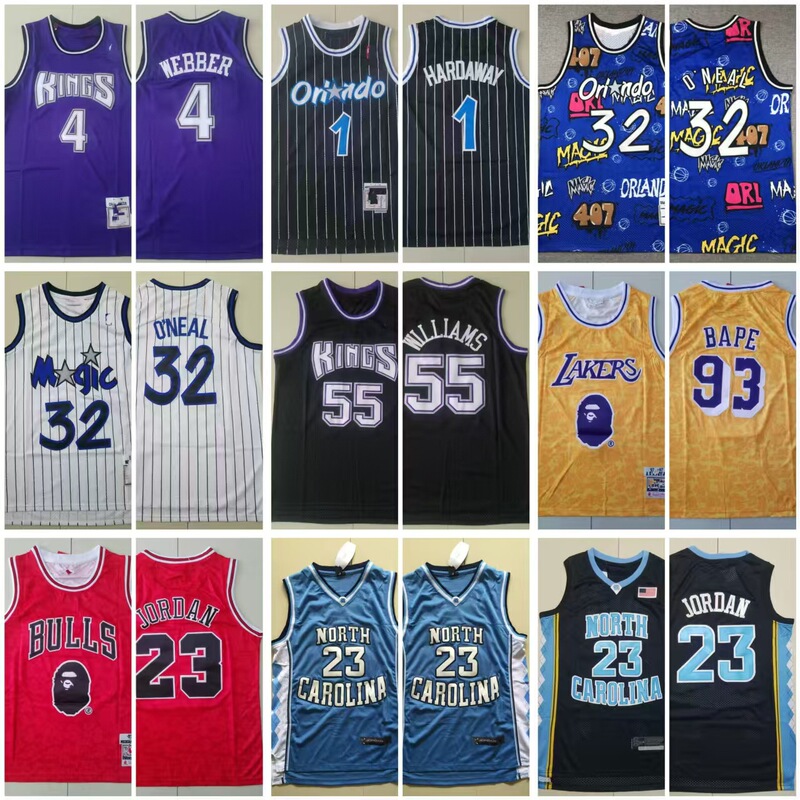 Retro Basketball Uniform Magic Lakers James Kobe Kings Sportswear Sleeveless Clothes Retro Basketball Uniform Magic Lakers James Kobe Kings Sportswear Sleeveless Clothes