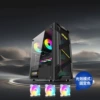 Чёрный (с 3 RGB-вентиляторами)