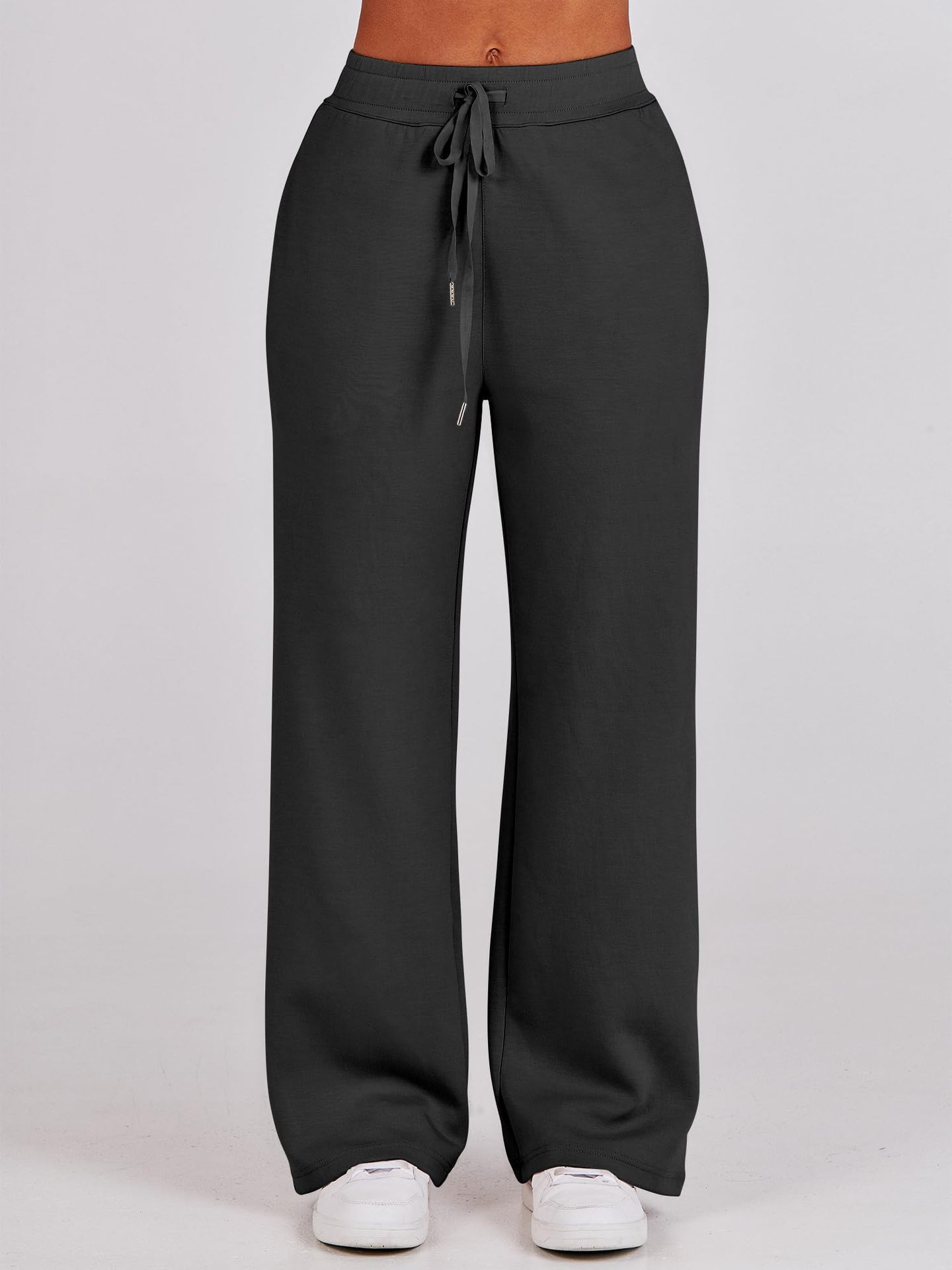 ActiveGo 2025 Autunno Inverno Moda Casual Sport Cerniera Felpa Manica Lunga Pantaloni Gamba Larga Set Due Pezzi per Donna_voghion.com