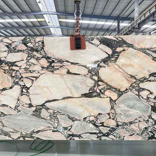 Panda Powder Luxury Stone Kitchen Marble Countertop Island Table Dining Table Light Luxury Stone TV Background Wall