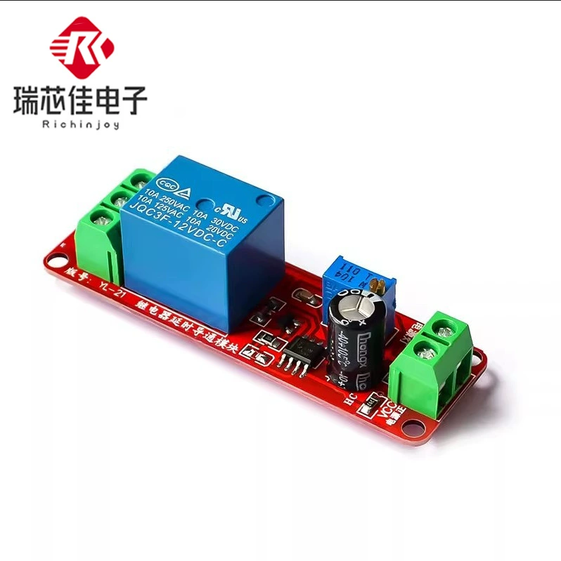 Модуль задержки NE555, моностабильный переключатель, реле задержки, переключатель включения-выключения (12 В), автомобильная электрическая задержка