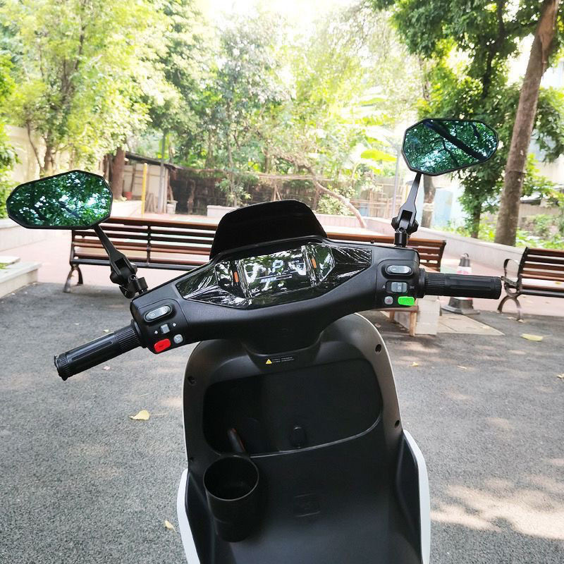 Aos9 Rearview Mirror for Chinese Electric Motorcycles, Uy Convex Universal Aos9 Modified Reflector