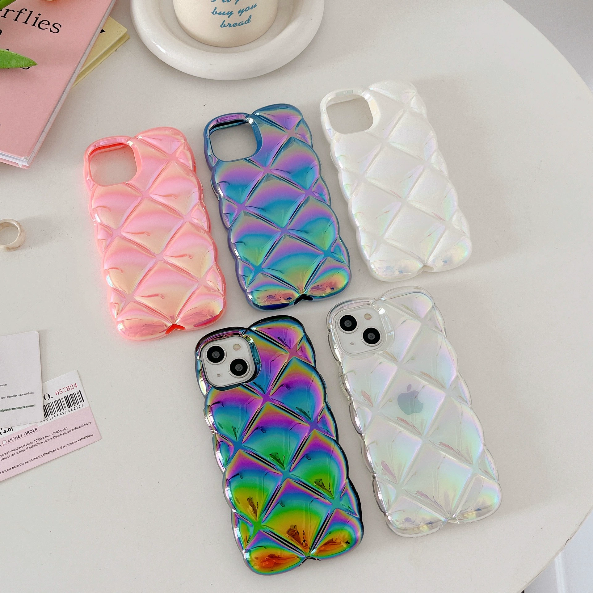 Apple, compatible iPhone15 Pro with diamond pattern, phone case, iPhone 16, iphone, 13