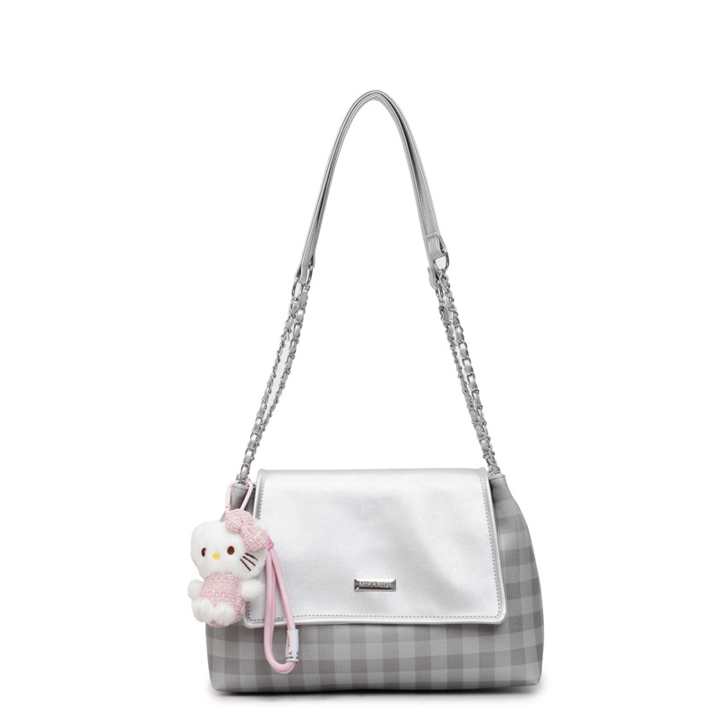 Bolsa de transporte de gran capacidad bolsa de cadena de mujer bolsa de cuadrillas de moda casual sensación diaria de un hombro bolsa de brazo 2026 nuevo image 6