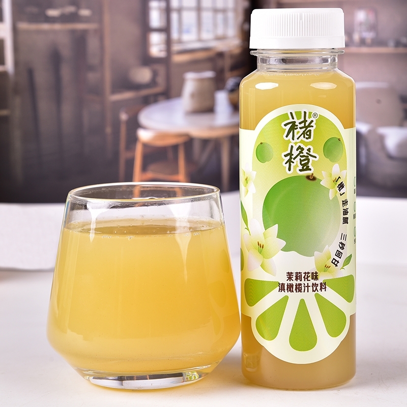 褚橙茉莉花味滇橄榄汁饮料245ml油柑汁酸甜回甘果汁原浆饮品整箱