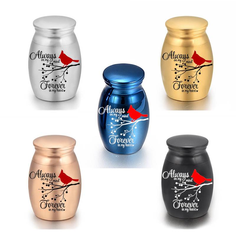 Pet Urn Urn Small Alloy Sealed Moisture-Proof Urn Cat and Dog Death Funeral Sacrificial Supplies Pet Urn Urn Small Alloy Sealed Moisture-Proof Urn Cat and Dog Death Funeral Sacrificial Supplies