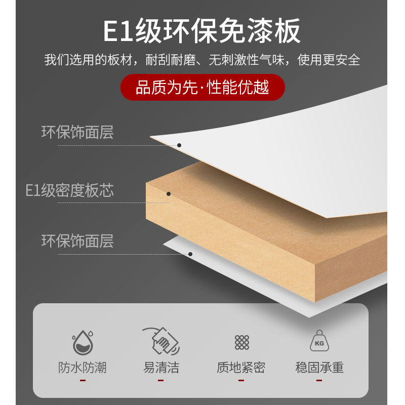 衣柜家用卧室现代简约柜子出租房经济型玻璃推拉门简易组装衣橱