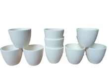 厂家定制直供高频炉瓷坩埚托 规格齐全 碳硫仪坩埚托高频炉配件