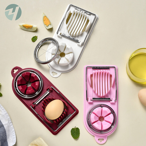 Kitchen gadgets plastic egg cutter Japanese-style egg cutter petal-type egg splitter egg splitter