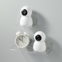 Hole-free camera rack wall-mounted TV set-top box router monitor placement rack small bracket on the wall