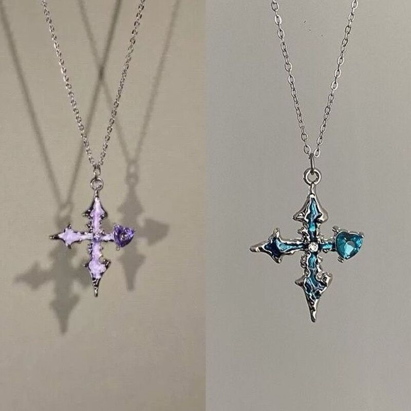 Vintagethe Vintage Necklace Cross Girls Cross Pendant Rhinestone Jewelry Vintagethe Vintage Necklace Cross Girls Cross Pendant Rhinestone Jewelry
