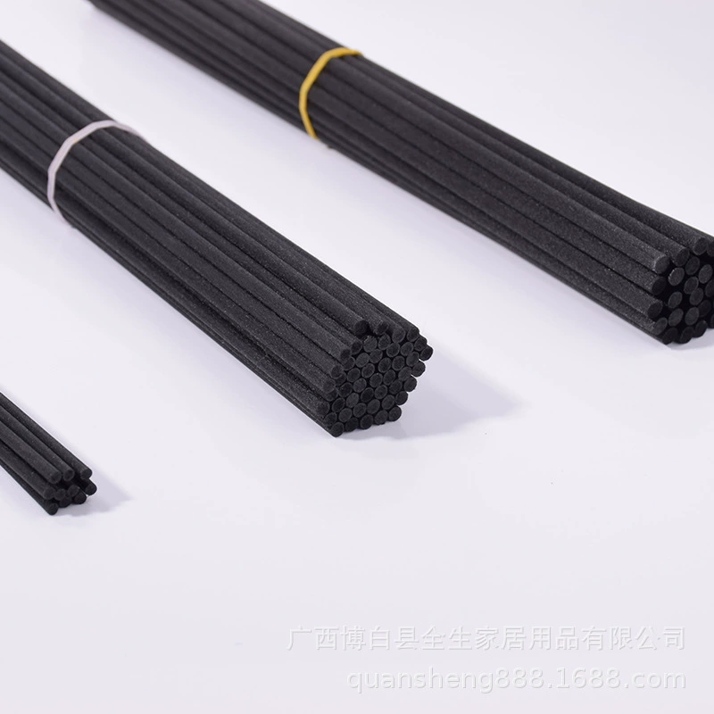 Льготные продажи волокна палку 3 мм черный бесплатный образец экспортного качества натуральные летучие духи летучие палочки