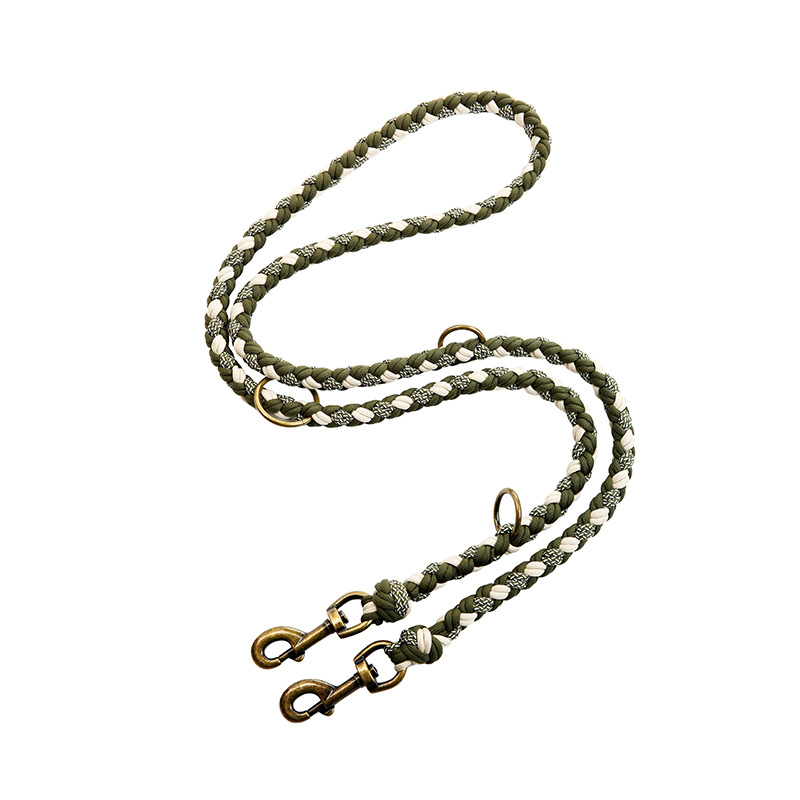 올리브 그린 라이스 화이트-3 사용 풀 벨트 2 m