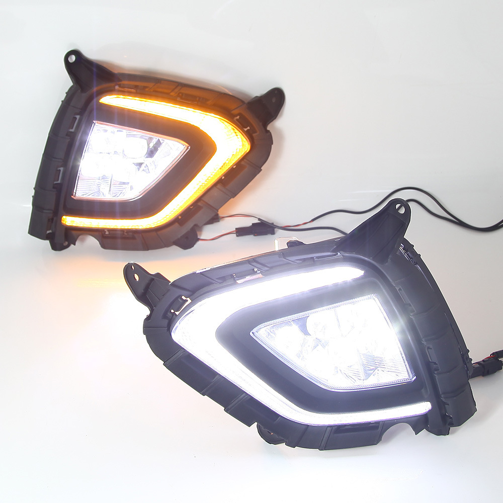 Adecuado para 17-18 moderno IX25 luz diurna IX25 modificación de la luz antiniebla delantera