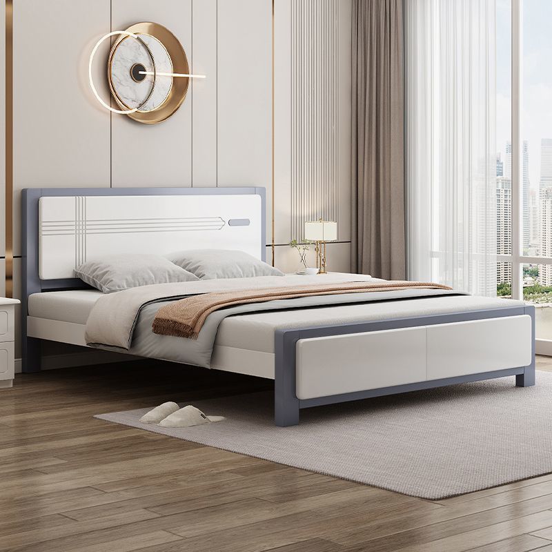 All Solid Wood Bed, Simple Solid Wood Bed, Modern Double Bed, Master Bedroom, Large Bed, Home Rental House Storage Bed, Wedding Bed