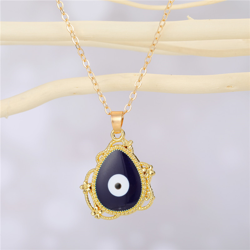 Fashion Geometric Eye Alloy Necklace Wholesale display picture 5