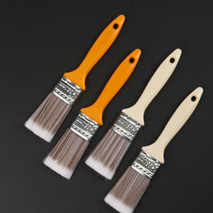 Dust Removal Paint Brush with Thickened Pig Bristles for Barbecue, Dust Sweeping, Marine Brush with Plastic Handle Paint Brush