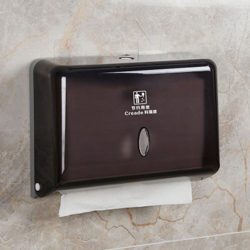 Wholesale toilet paper box wall-mounted punch-free hotel toilet paper box commercial removable paper