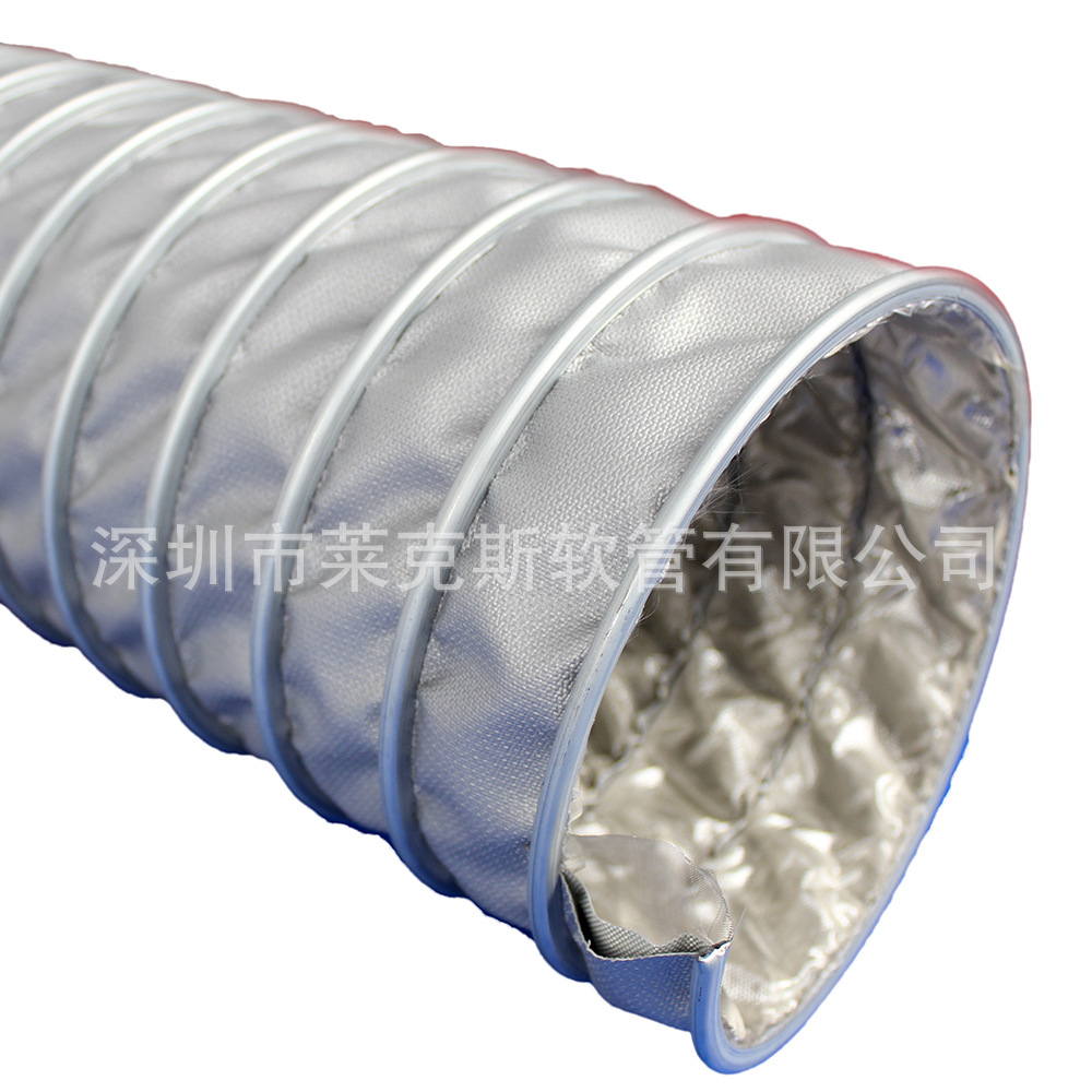 良好的耐热性能可伸缩的运输方便,节省空间,外部通过螺旋丝起到耐