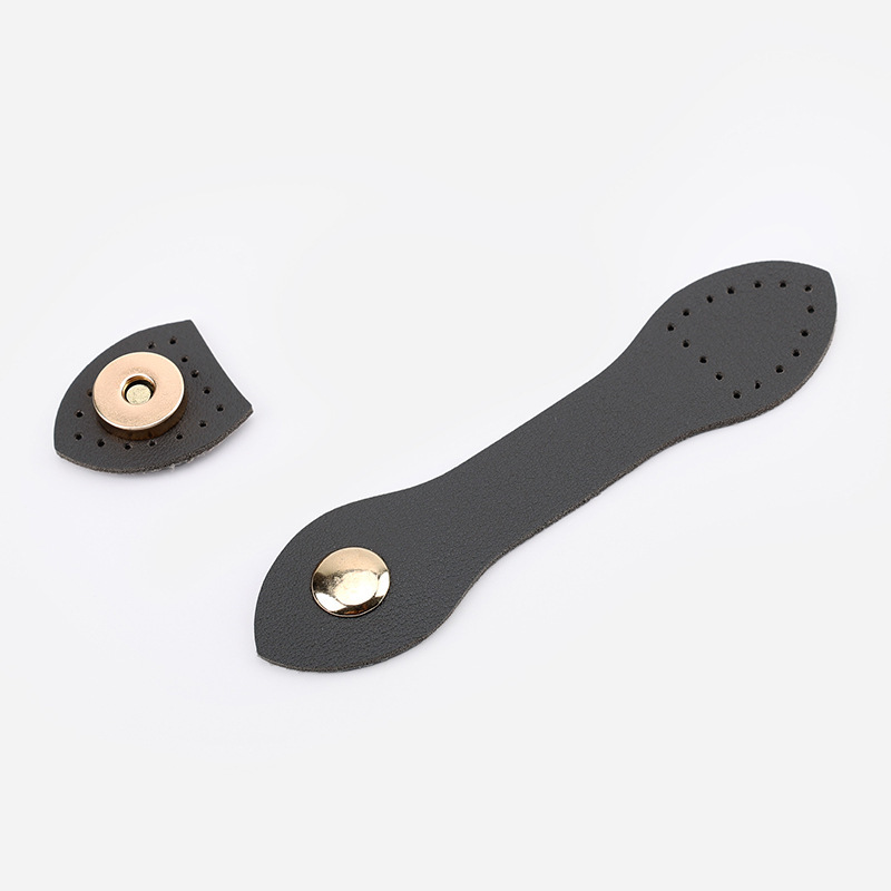 マルチカラー磁気ひょうたん型バックル DIY 多用途シンプルなステッチレザースナップバックルバッグハードウェアアクセサリー在庫あり|undefined